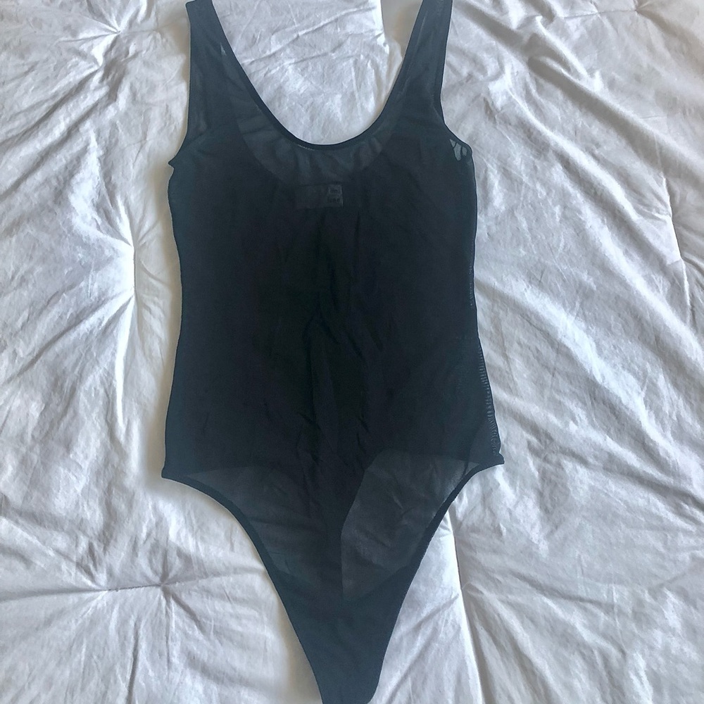 See through body suit